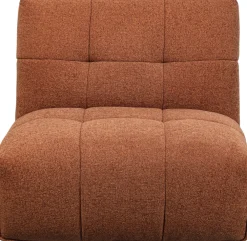 Sofy Modułowe*KARE Design Sofa Modułowa 1 Element Pikowana Brązowa 89 Cm