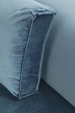 Sofy Modułowe|Sofy*KARE Design Sofa Modułowa Infinity Velvet Ocean 306x182 Cm Niebieska Prawa