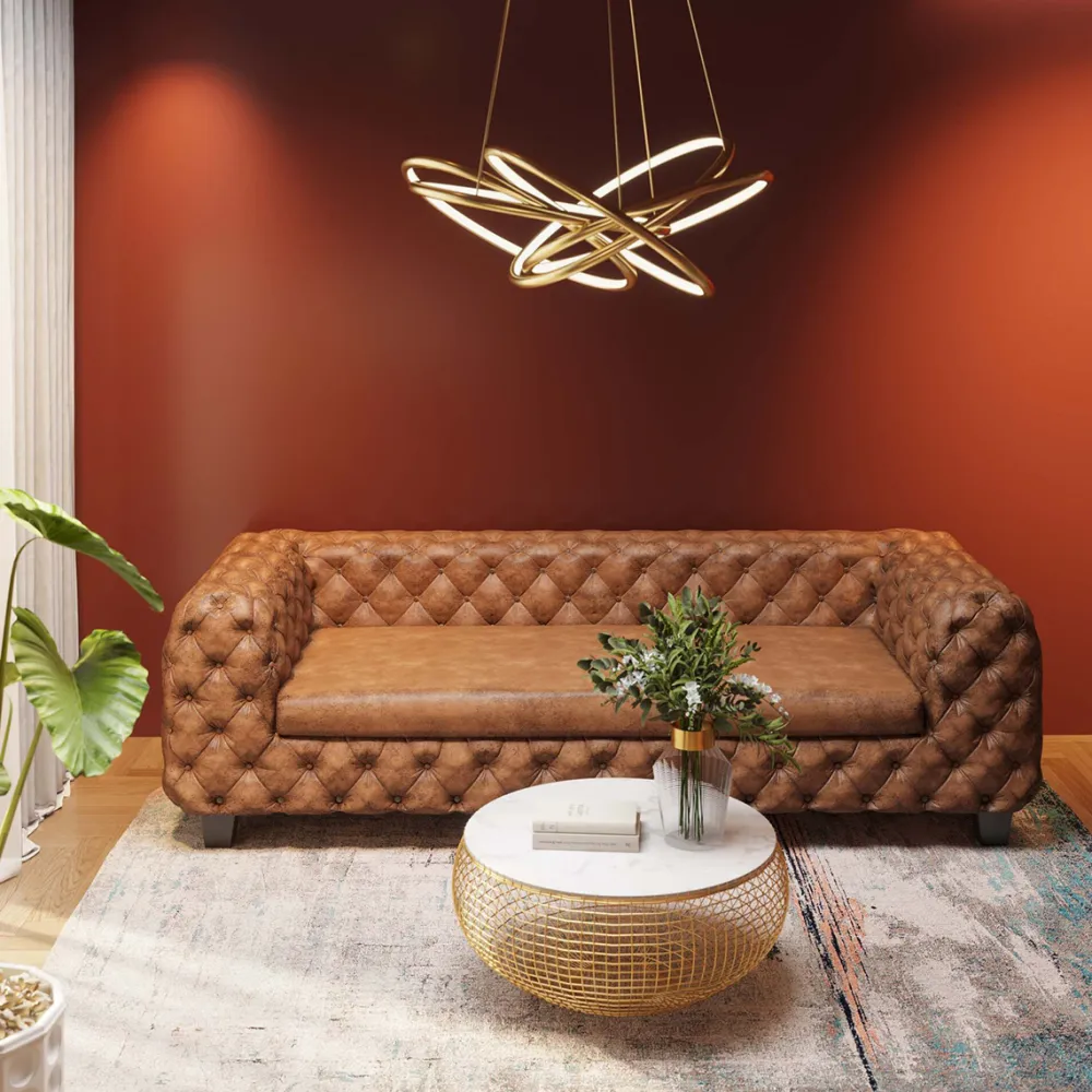 Sofy*KARE Design Sofa My Desire Vintage 245 Cm