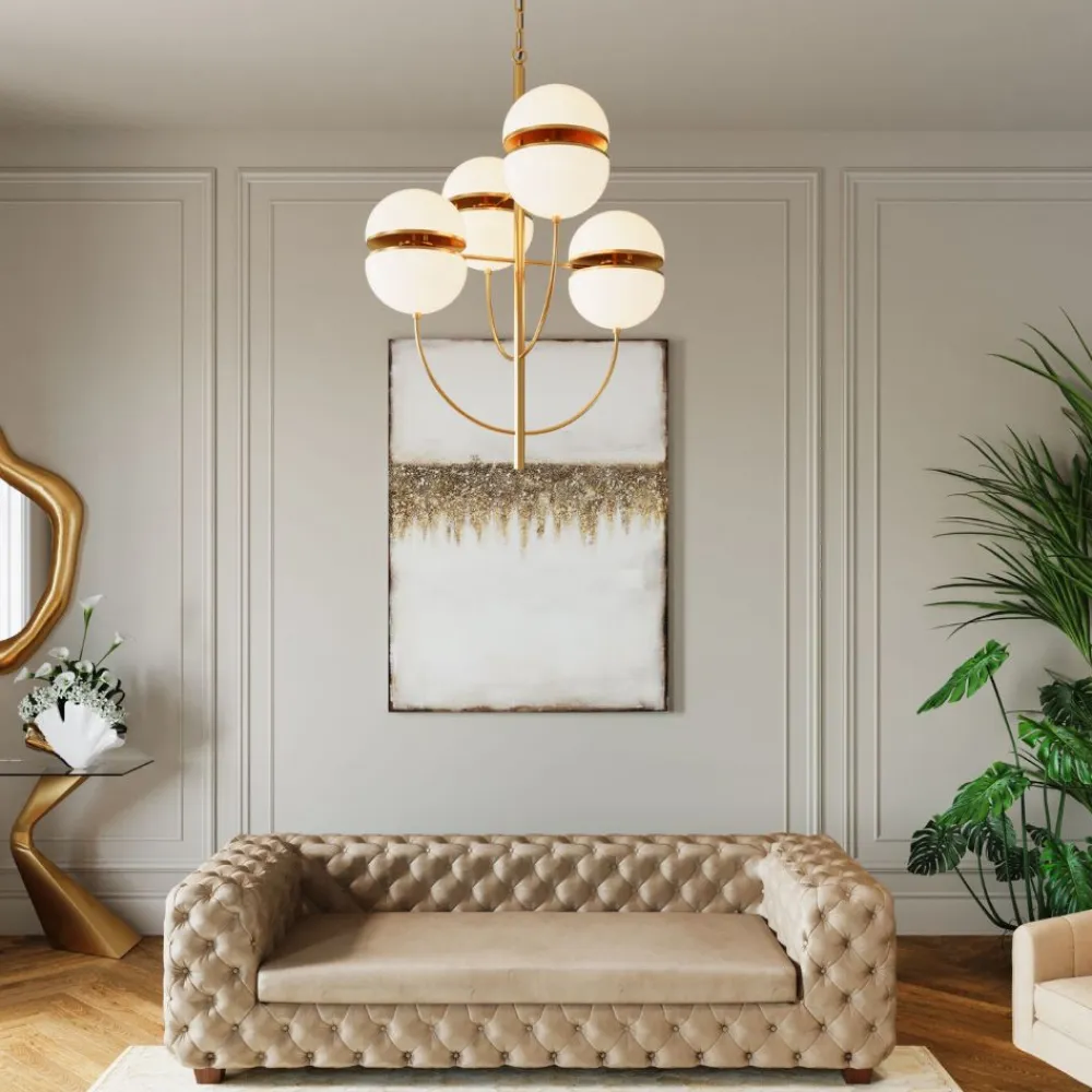 Sofy*KARE Design Sofa My Desire 245x68 Cm Ecru