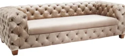 Sofy*KARE Design Sofa My Desire 245x68 Cm Ecru