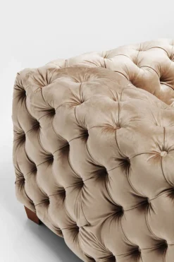 Sofy*KARE Design Sofa My Desire 245x68 Cm Ecru