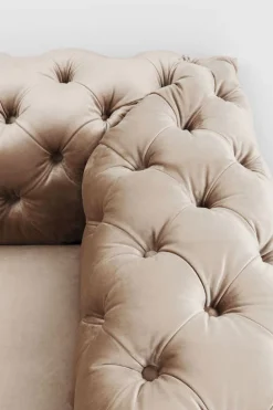 Sofy*KARE Design Sofa My Desire 245x68 Cm Ecru