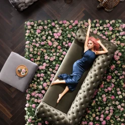 Sofy*KARE Design Sofa My Desire 245x68 Cm Khaki