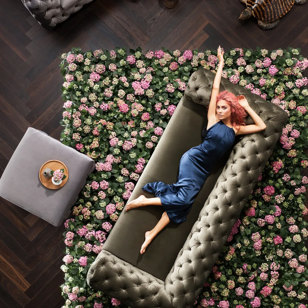 Sofy*KARE Design Sofa My Desire 245x68 Cm Khaki