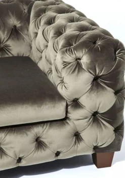Sofy*KARE Design Sofa My Desire 245x68 Cm Khaki
