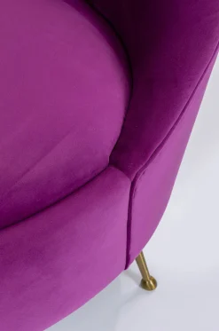 Sofy*KARE Design Sofa Night Fever 232 Cm Fioletowa