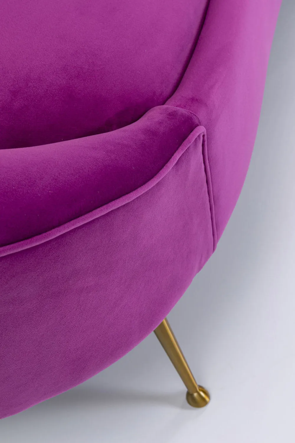 Sofy*KARE Design Sofa Night Fever 232 Cm Fioletowa