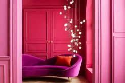 Sofy*KARE Design Sofa Night Fever 232 Cm Fioletowa