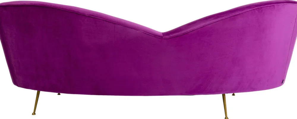 Sofy*KARE Design Sofa Night Fever 232 Cm Fioletowa