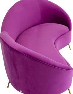 Sofy*KARE Design Sofa Night Fever 232 Cm Fioletowa
