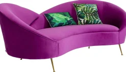 Sofy*KARE Design Sofa Night Fever 232 Cm Fioletowa