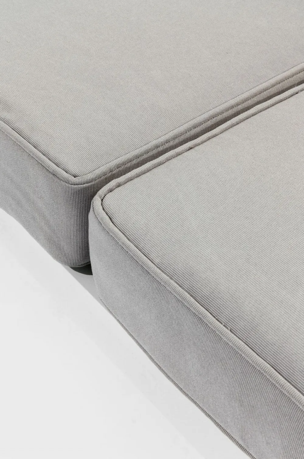 Sofy*KARE Design Sofa Ogrodowa Ze Stolikiem Holiday White 242x242 Cm