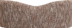Sofy*KARE Design Sofa 2-osobowa Brązowa Zaokrąglony Kształ 201 Cm