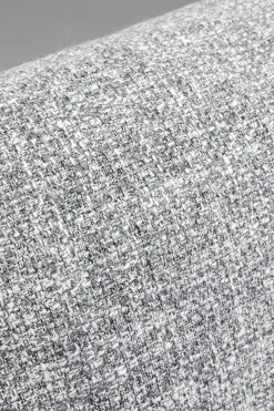 Sofy*KARE Design Sofa 3-osobowa W Kolorze Szarym Nogi Stalowe Czarne 230 Cm