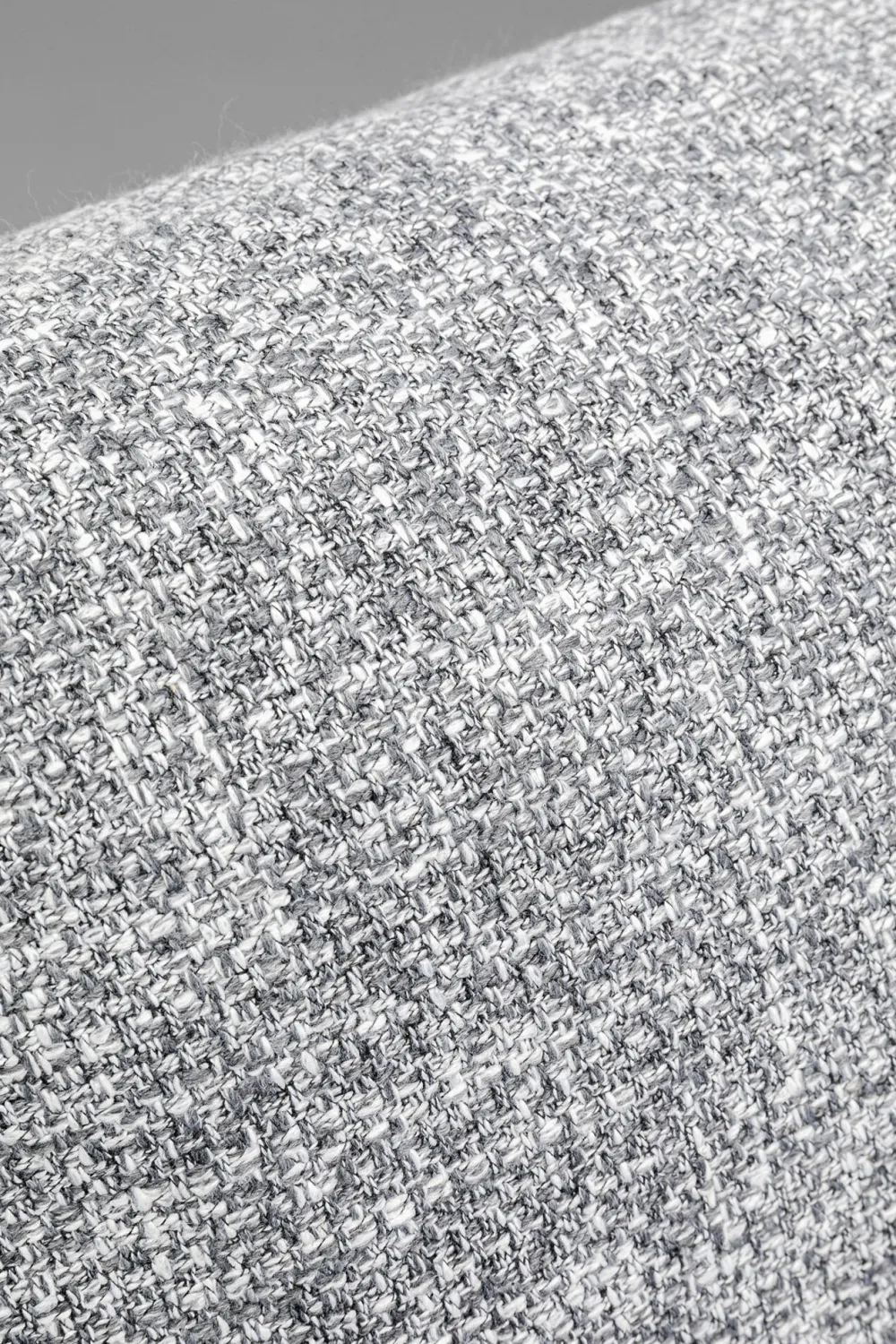 Sofy*KARE Design Sofa 3-osobowa W Kolorze Szarym Nogi Stalowe Czarne 230 Cm