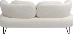 Sofy*KARE Design Sofa Peppo 2-os. 182 Cm Biała