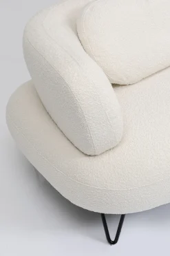 Sofy*KARE Design Sofa Peppo 2-os. 182 Cm Biała