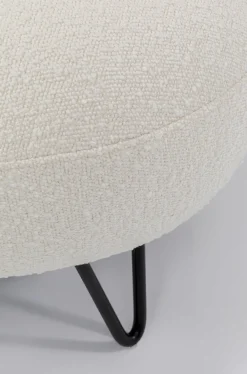 Sofy*KARE Design Sofa Peppo 2-os. 182 Cm Biała