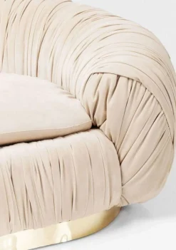 Sofy*KARE Design Sofa Perugia 195x119 Cm Beżowa