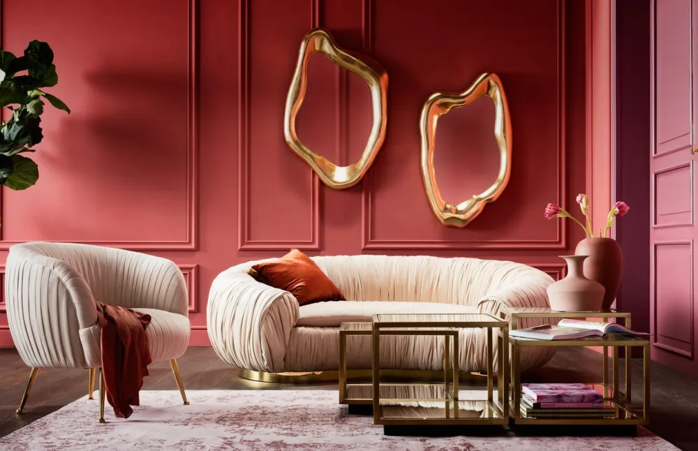 Sofy*KARE Design Sofa Perugia 195x119 Cm Beżowa