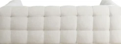 Sofy*KARE Design Sofa Pikowana 3-osobowa Kremowa 240 Cm