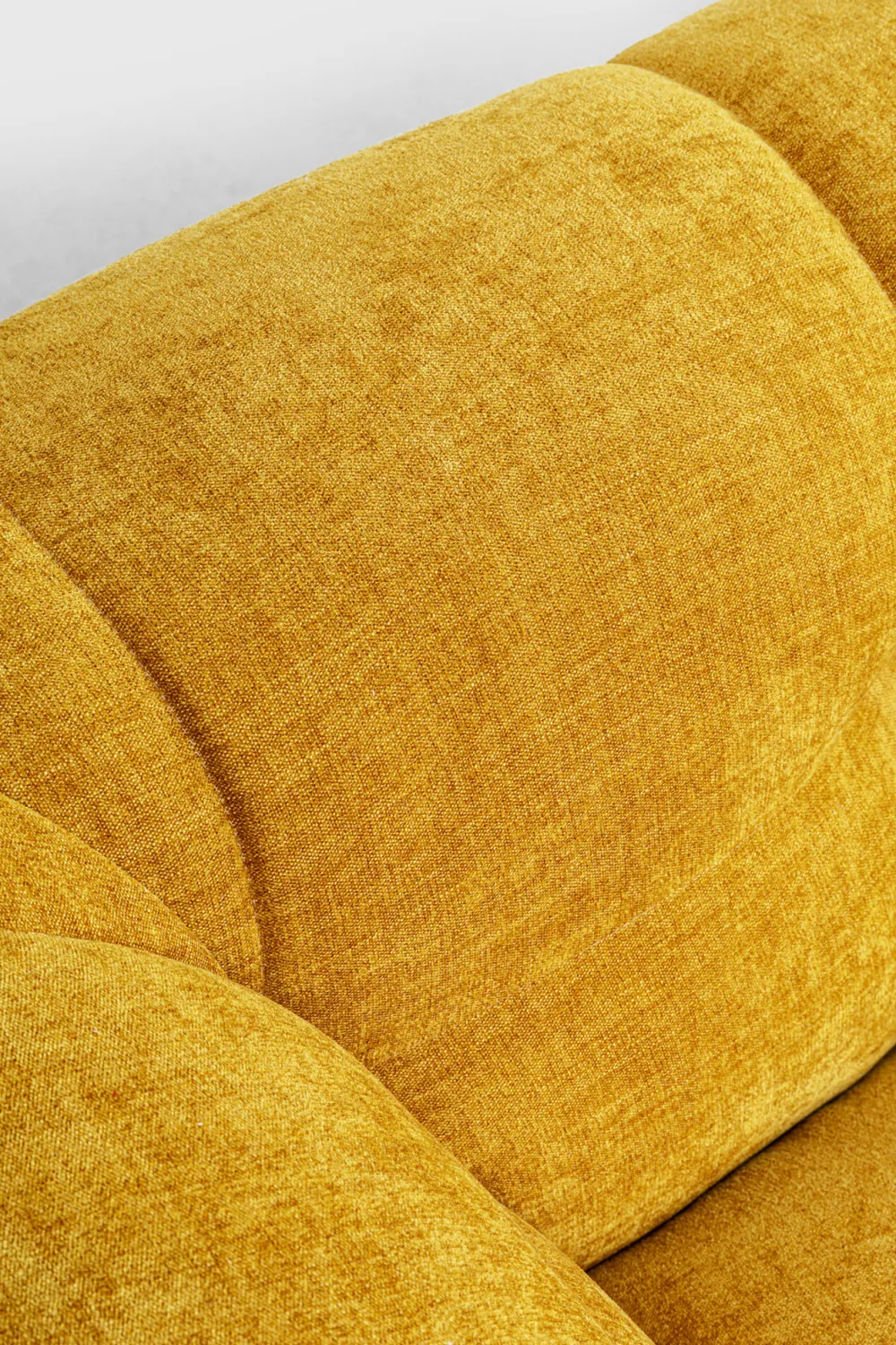 Sofy*KARE Design Sofa Pikowana 3-osobowa żółta 240 Cm