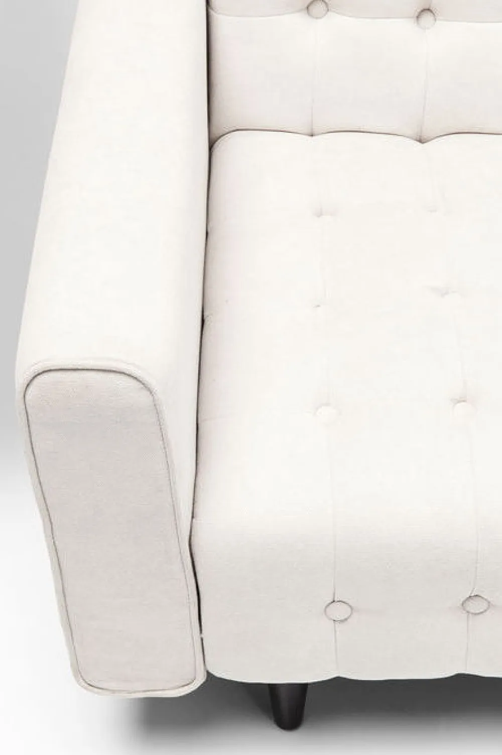Sofy*KARE Design Sofa Rozkładana Milchbar 219 Cm Beżowa