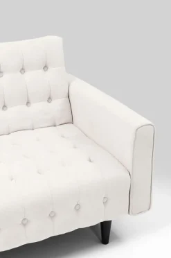 Sofy*KARE Design Sofa Rozkładana Milchbar 219 Cm Beżowa