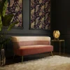 Sofy*KARE Design Sofa Sandwich 125 Cm Jasnoróżowa