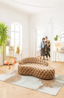 Sofy|Szezlongi*KARE Design Sofa Santa Barbara 162x65 Cm Beżowa
