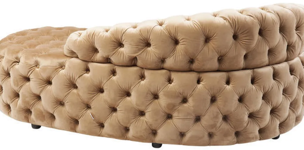 Sofy|Szezlongi*KARE Design Sofa Santa Barbara 162x65 Cm Beżowa