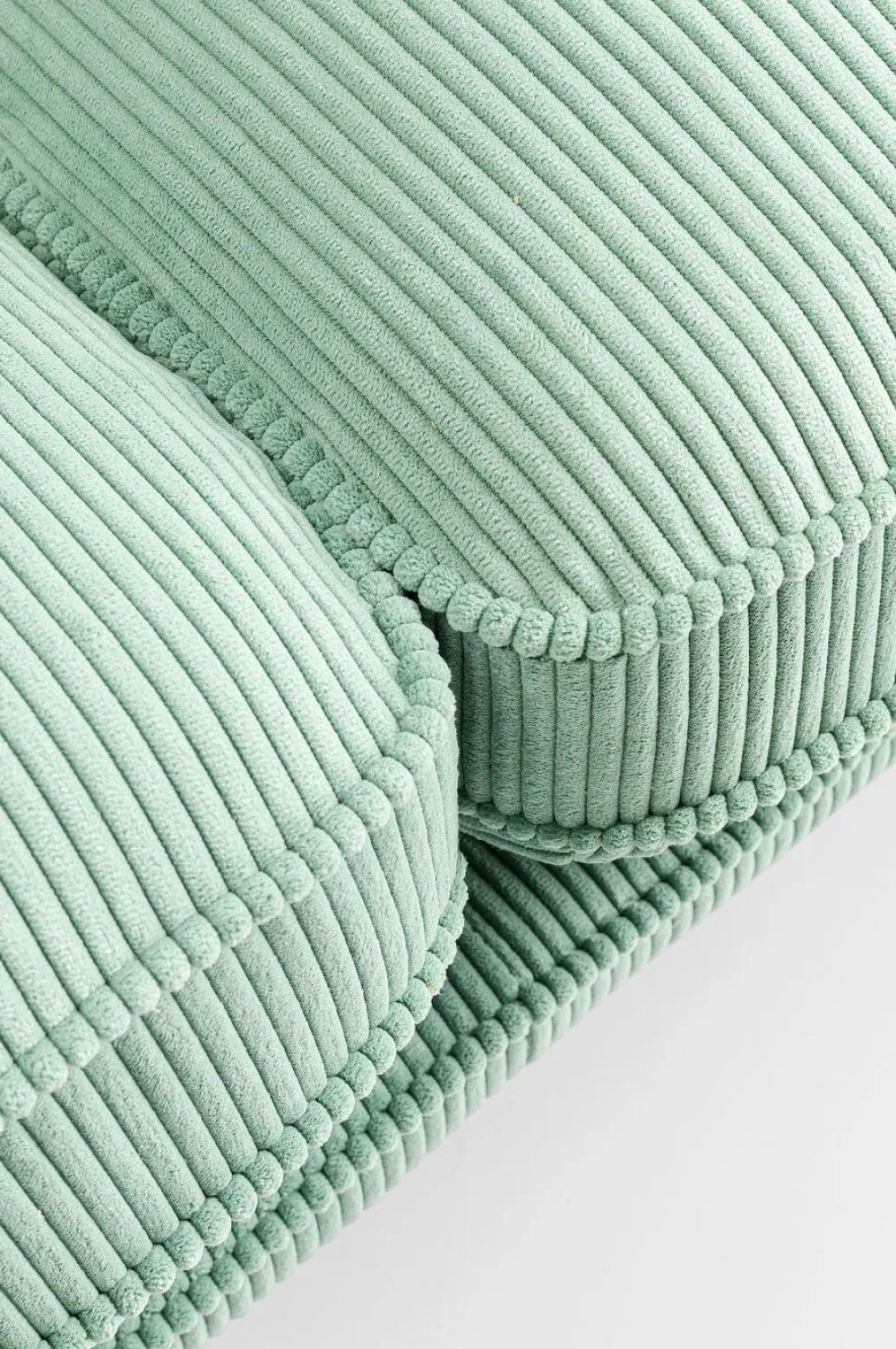 Sofy*KARE Design Sofa Shirly 3 Os. 221 Cm Miętowa