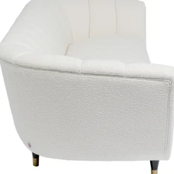 Sofy*KARE Design Sofa Spectra 3 Os. 245 Cm Biała
