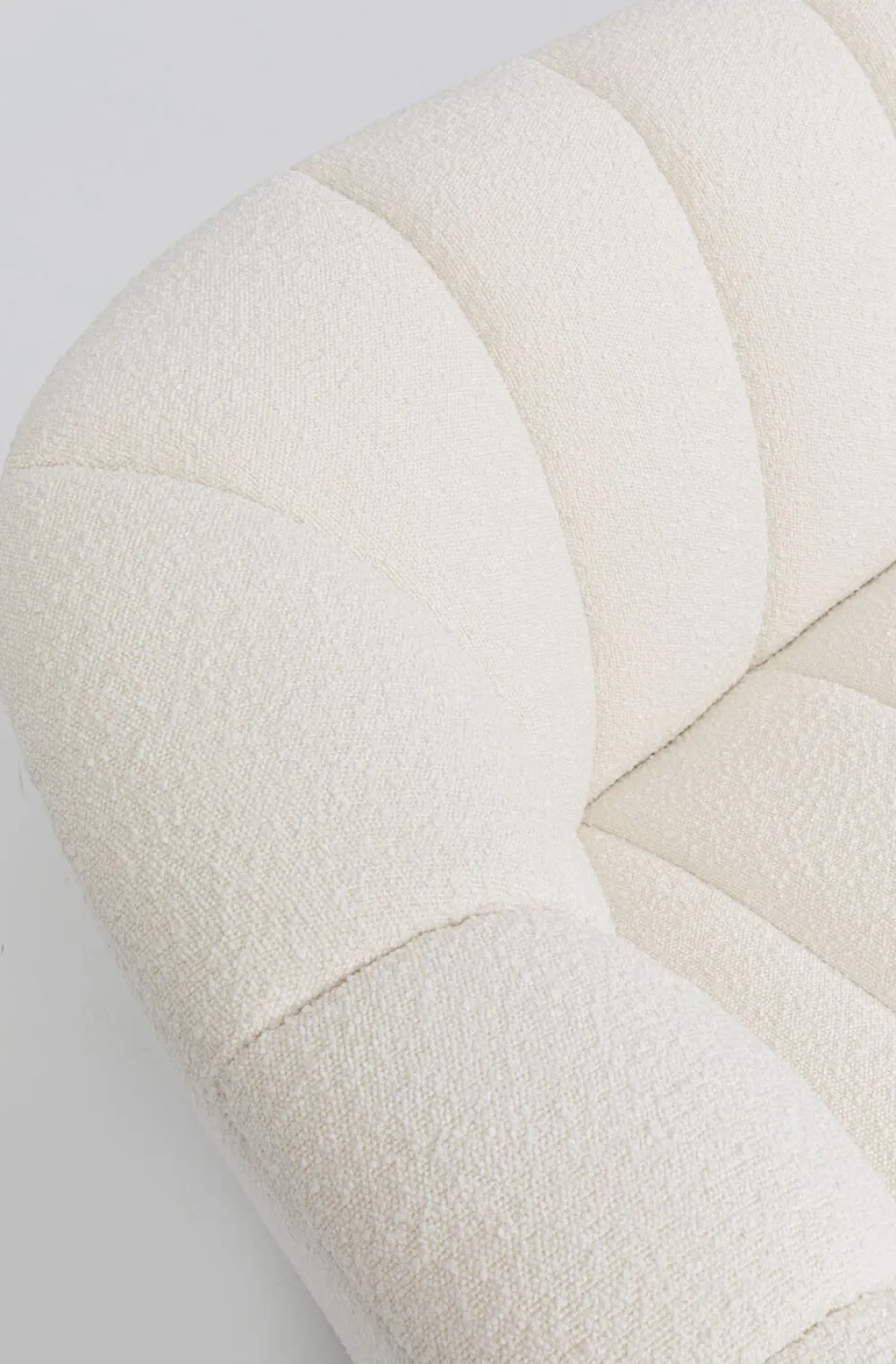 Sofy*KARE Design Sofa Spectra 3 Os. 245 Cm Biała