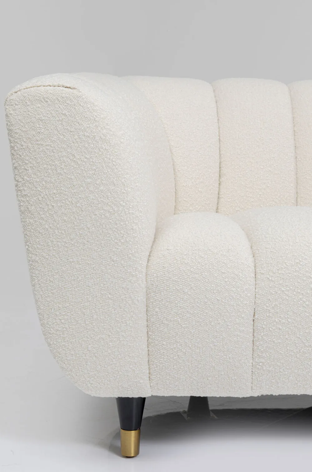Sofy*KARE Design Sofa Spectra 3 Os. 245 Cm Biała