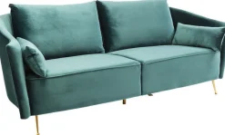 Sofy*KARE Design Sofa Vegas Forever 232x90 Cm Turkusowa