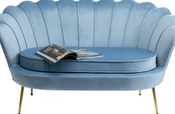 Sofy*KARE Design Sofa Water Lily 2 Os. 132 Cm Aqua