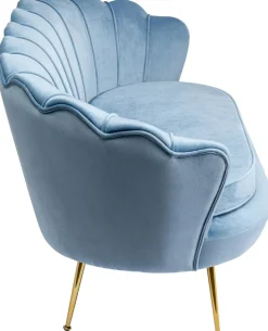 Sofy*KARE Design Sofa Water Lily 2 Os. 132 Cm Aqua