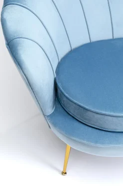 Sofy*KARE Design Sofa Water Lily 2 Os. 132 Cm Aqua