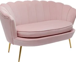 Sofy*KARE Design Sofa Water Lily 2-os. 132 Cm Jasnoróżowa