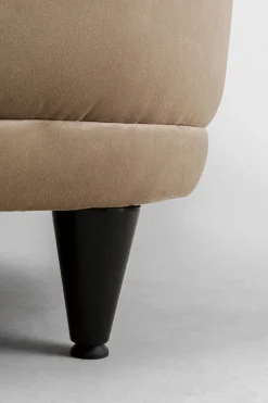 Sofy*KARE Design Sofa Welurowa 3-osobowa 233 Cm Beżowa