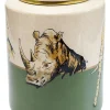 Akcesoria Do Kuchni*KARE Design Słoik Dekoracyjny Wild Life Ø22x33 Cm Kolorowy