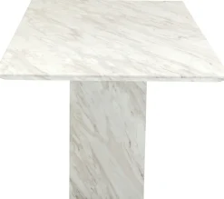 Stoły*KARE Design Stół Artistico Marble 160x90 Cm Biały