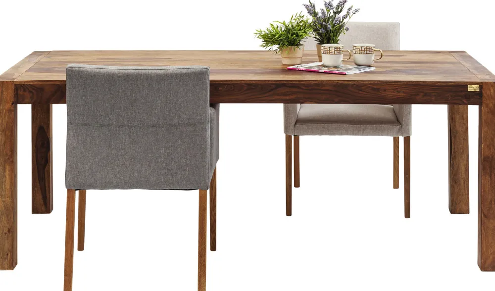 Stoły*KARE Design Stół Authentico 140x80 Cm Brązowy