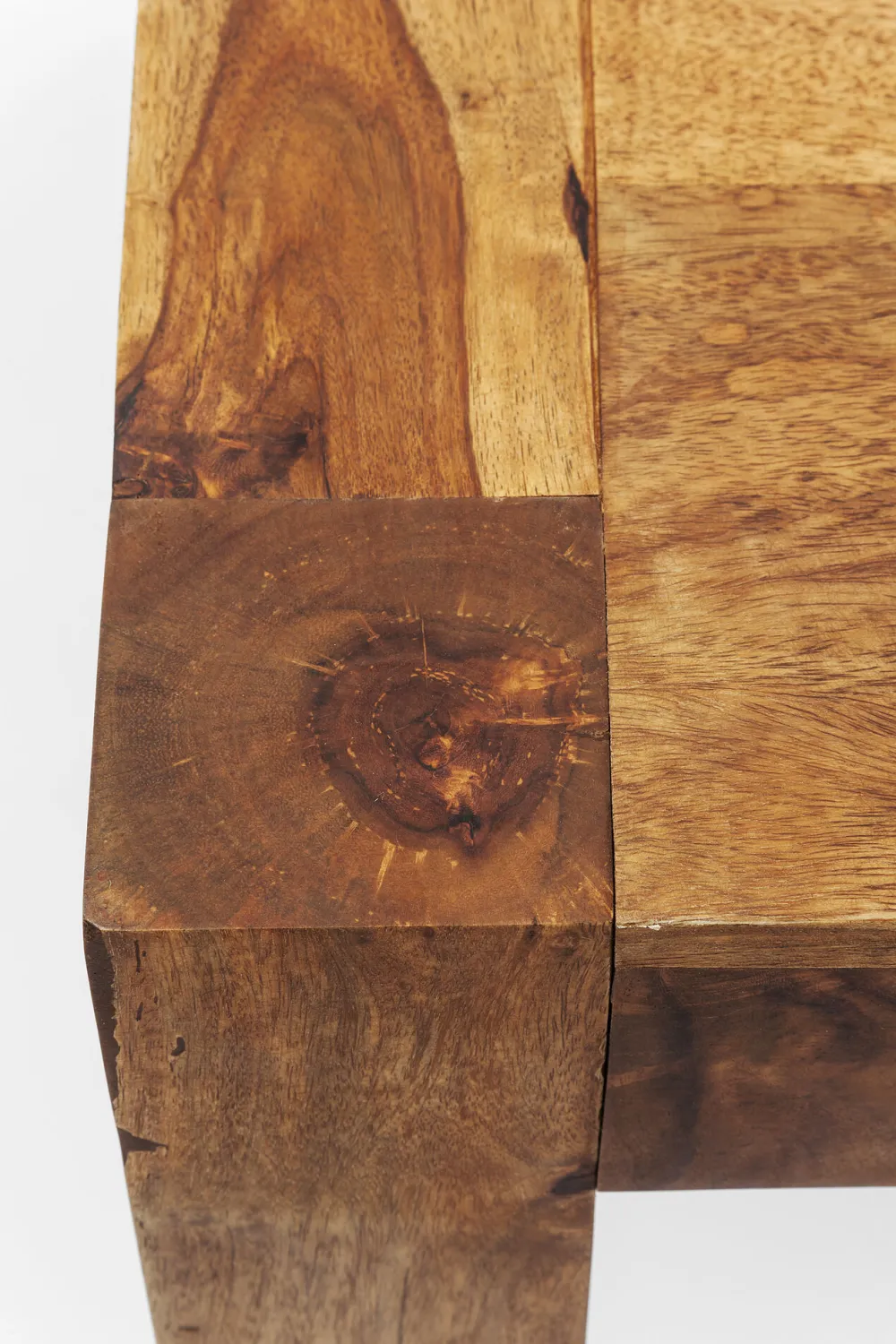 Stoły*KARE Design Stół Authentico 140x80 Cm Brązowy