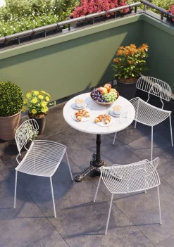 Stoły Barowe*KARE Design Stół Barowy Round ∅60 Cm Biały