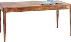 Stoły*KARE Design Stół Brooklyn 160x80 Cm Mango Ciemnobrązowy