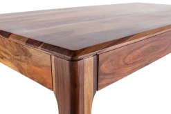 Stoły*KARE Design Stół Brooklyn 160x80 Cm Mango Ciemnobrązowy
