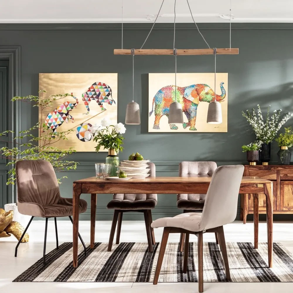 Stoły*KARE Design Stół Brooklyn 200x100 Cm Naturalny